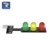 Mini 5 V tráfico luz LED módulo de pantalla para Arduino rojo amarillo verde de 5mm LED Mini luz de tráfico para el tráfico de luz modelo de sistema ► Foto 2/6