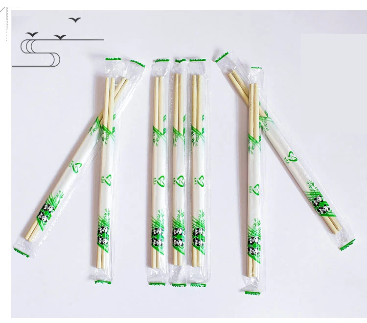 GIEMZA 5 пар бамбуковые палочки для еды Одноразовые Экологичные; деревянные круглые китайская палочка для еды Столовые приборы отдельно