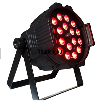 

10 pieces zoom led par 18x15w rgbwa 5in1 led stage par 64 can 5in1 rgbwa led par light
