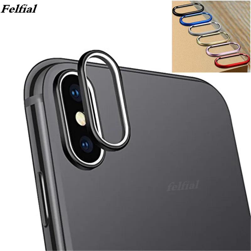 

NEWEST Camera Screen Protector For iPhone XSMAX XR XS X Rear Back Camera Protector Protective Lens Case Ring Cover