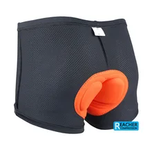ARSUXEO велосипедные шорты 3D Мягкий Coolmax губки коврики Underpant велосипед Цикл Шорты мягкий нижнее белье