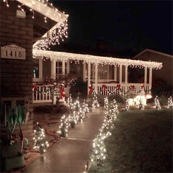 220 V LED String Christmas Lights 10 M/100 leds Met 8 Modi Kerst decoraties voor Huis/Vakantie /Party/Bruiloft/Xmas