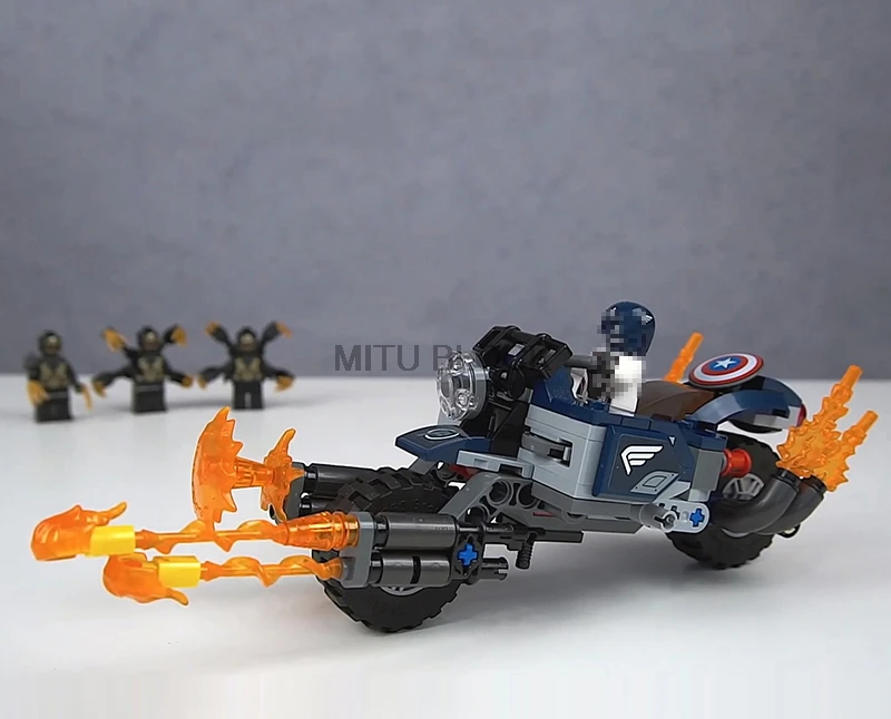 New Legoinglys Superheroes Avengers 4 marvel avengers endgame figures Building Blocks set bricks Toy 76123 76124 76125 76126