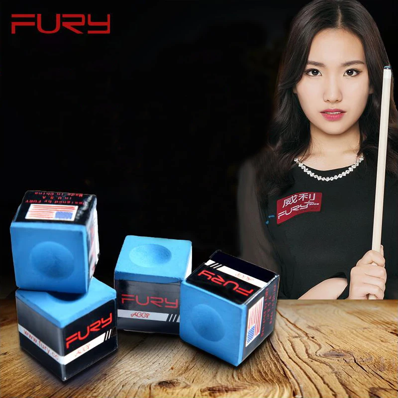 

2019 FURY Billiard Chalk 1 Pc Pool Chalk Billiard Accessories for Match Use Snooker Chalk Professional Player Cue Chalk