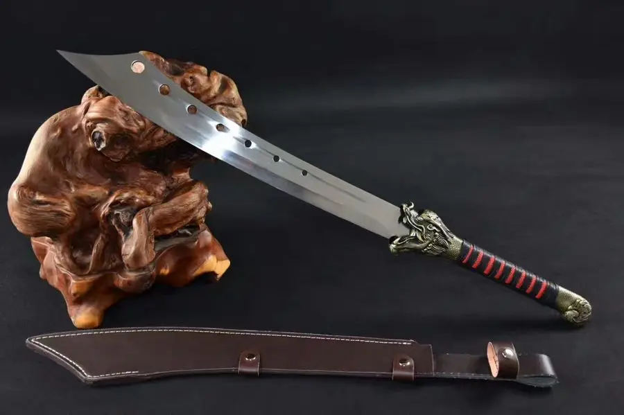 High Quality Chinese Red Army Fighting Broadsword Dadao Sword Katana