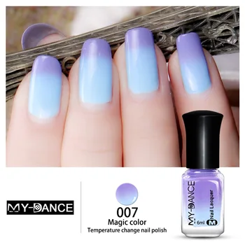 

Water-based Temperature Colour Changing Nail Polish Non-toxic Thermal Fashion Manicure KG66
