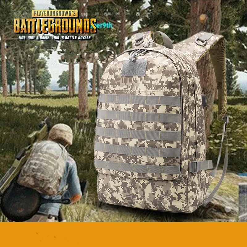 

Game Playerunknown's Battlegrounds PUBG Cosplay Level 3 Instructor Backpack Outdoor Multi-functional Large Capacity Backpack New