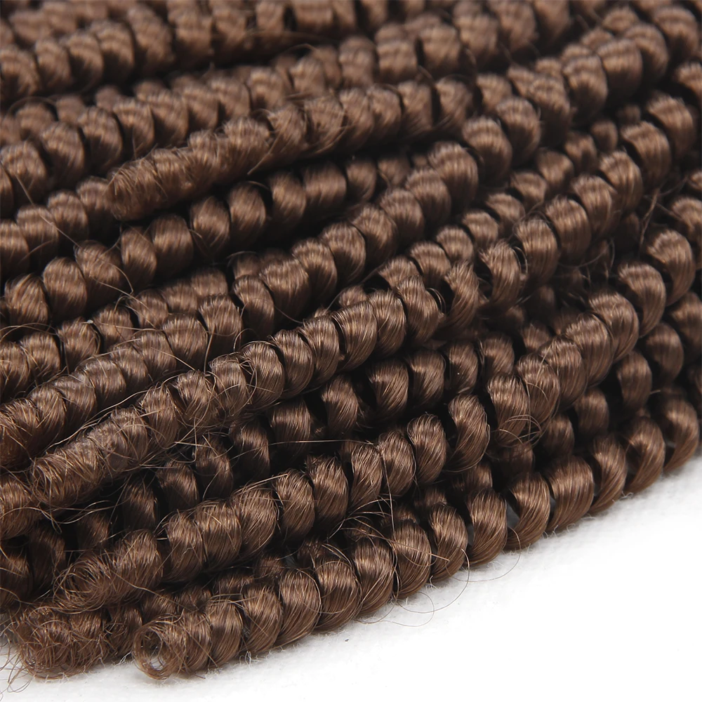 Curly Crochet hair Braid synthetic Ombre Braiding Hair Spring Twist Crochet Braids nubian twist