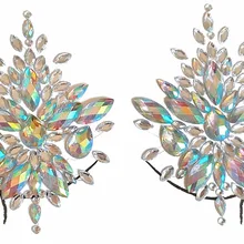 Новая грудь лепесток хромофоус акриловая грудь паста дышащая соска покрывает бюстгальтер груди Стикини клейкие наклейки