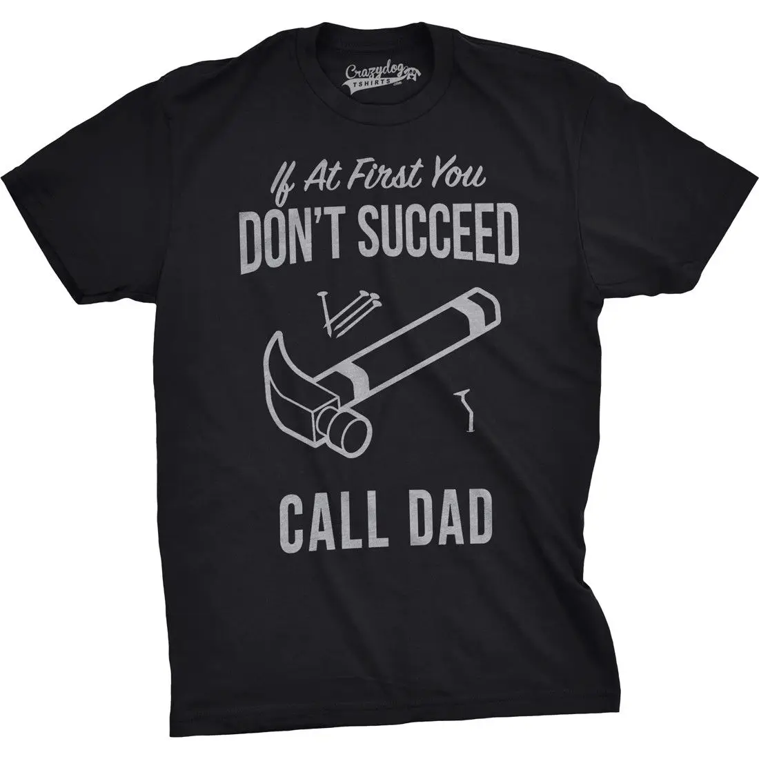 Mens Don't Succeed Call Dad Funny Shirts for Dads Hilarious Fathers Day Gift 2019 Fashion T Shirt Custom Printed Tshirt | Мужская