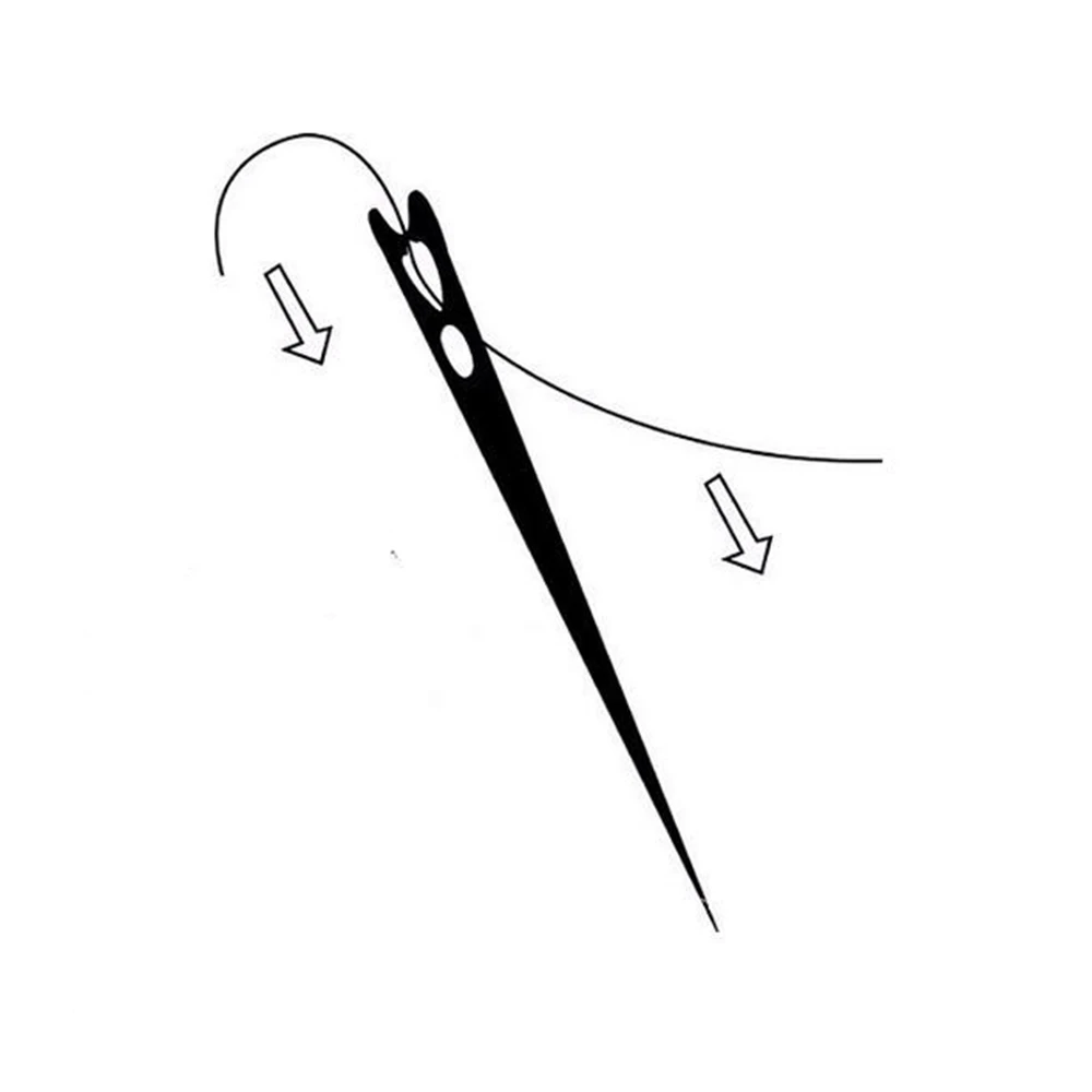 Buy Hand Sewing Needles 12pcs Double stainless Sewing Needles Self Threading