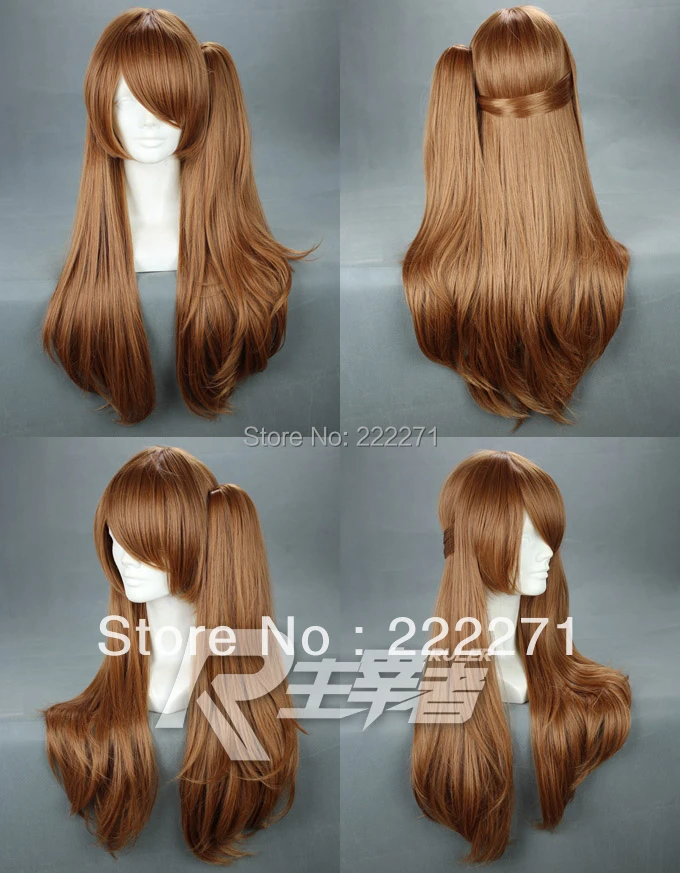 

Free Track Anime Chuunibyou Demo Koi ga Shitai Nibutani Shinka 65CM Long Brown  Brown  Heat Resistant