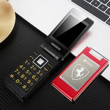 3,0 дюймов Большой экран флип мобильный телефон на иврите язык мобильный телефон двойной sim MP3 камера громкий звук большая клавиатура