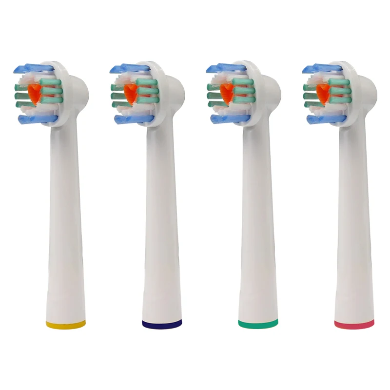 

4pcs Electric Toothbrush Heads For Braun Oral B Brush Replacment Head Soft Advance Power/Pro Health/Triumph/3D Excel/Vitality