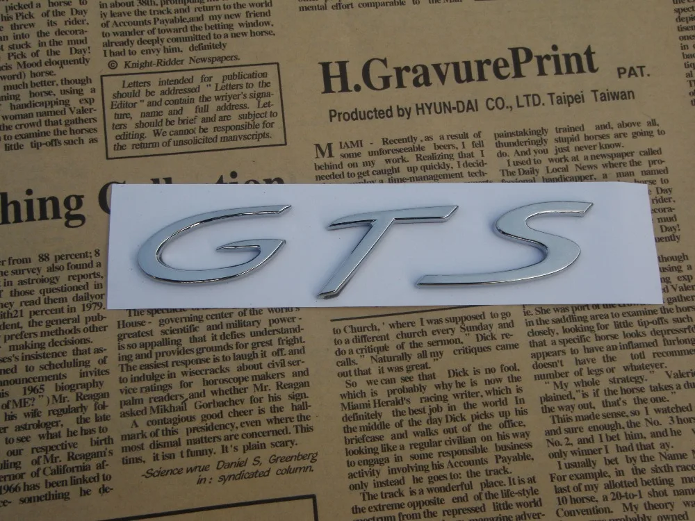 Хромированные черные красные буквы "GTS" слова автомобильные крышки багажника Губы передний значок эмблема эмблемы значки наклейка