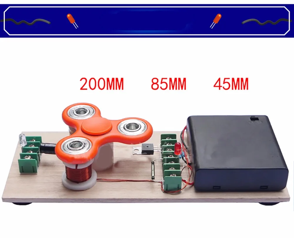 

Alternator and Brushless motor diy New DIY Electric Physics Scientific Experiment Set Creative Inventions Assemble Model toys