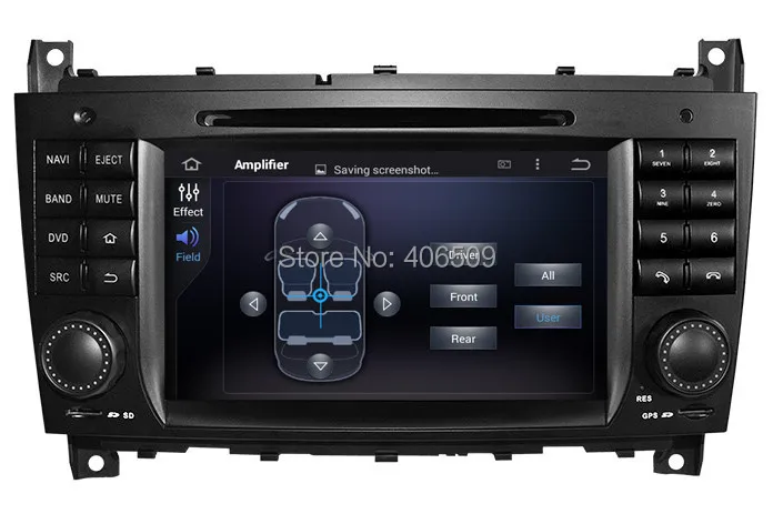 Top Android 8.0 In Dash Car DVD Player for Mercedes Benz C Class W203 CLK W209 with GPS Navigation Radio BT SD Stereo 4Core 4G+32G 4