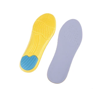 

1Pair Soft Comfortable Athletic Insole Shock Military Training Sport Shoe Pad Unisex Breathable Sweat Absorbing Orthotic Insoles