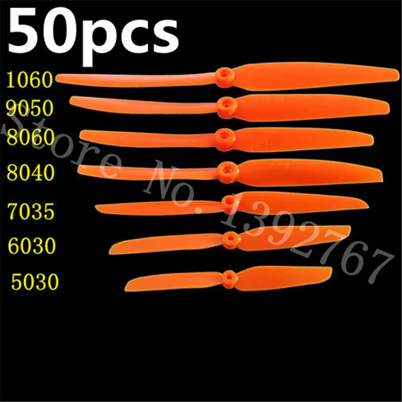 Оптовая продажа 50 шт./лот RC пропеллеры EP9050 8060/7035/8040/9050/1160 реквизит для вертолета