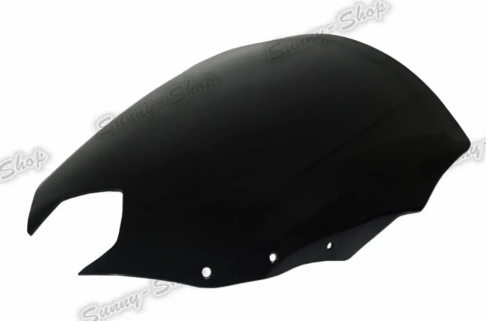 Waase мотоцикл ветер Экран лобовое стекло Щит Экран для Yamaha FZ6R 2009 2010 2011 2012 2013 - Цвет: Smoke