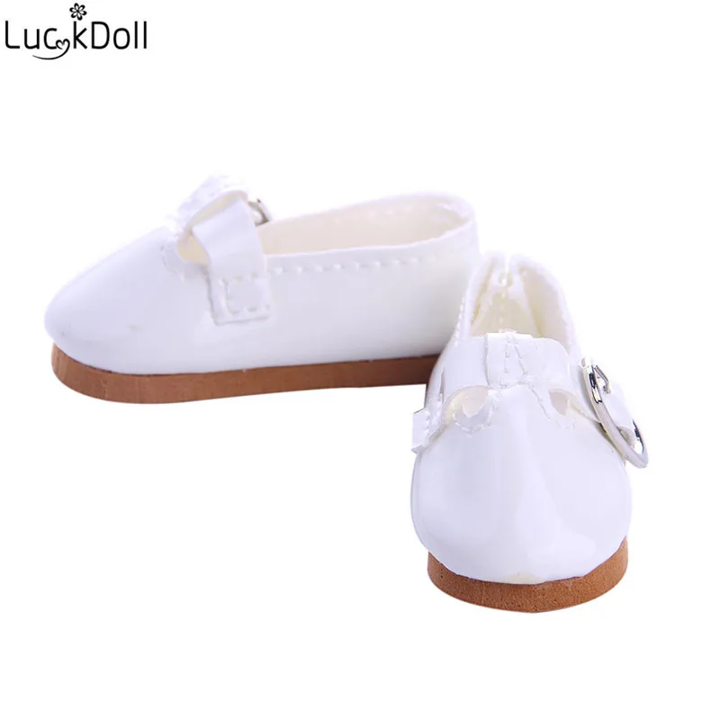 LUCKDOLL обувь подходит для 14,5 дюймов кукла Wellie Wishers аксессуары кукольная обувь - Цвет: n1378