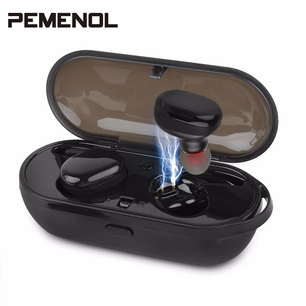 

Pemenol Bluetooth 5.0 Earphones TWS Wireless Sport Bluetooth Earbuds HD Stereo Sound Headset With Microphone Game Earbuds New