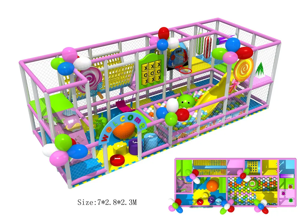 Exportación al conjunto De patio interior De Ecuador Parque De Juegos Infantil certificado CE 151016-c