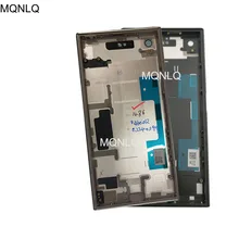 ЖК средняя рамка с батарейной крышкой корпус для sony Xperia XZ1 G8341 G8342 корпус