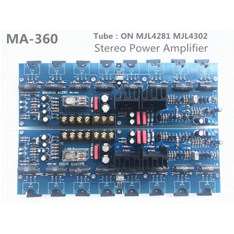 

MA360 fever grade hifi dual channel high power amplifier board hifi-end American custom high fidelity 2.0 mono amplifier board