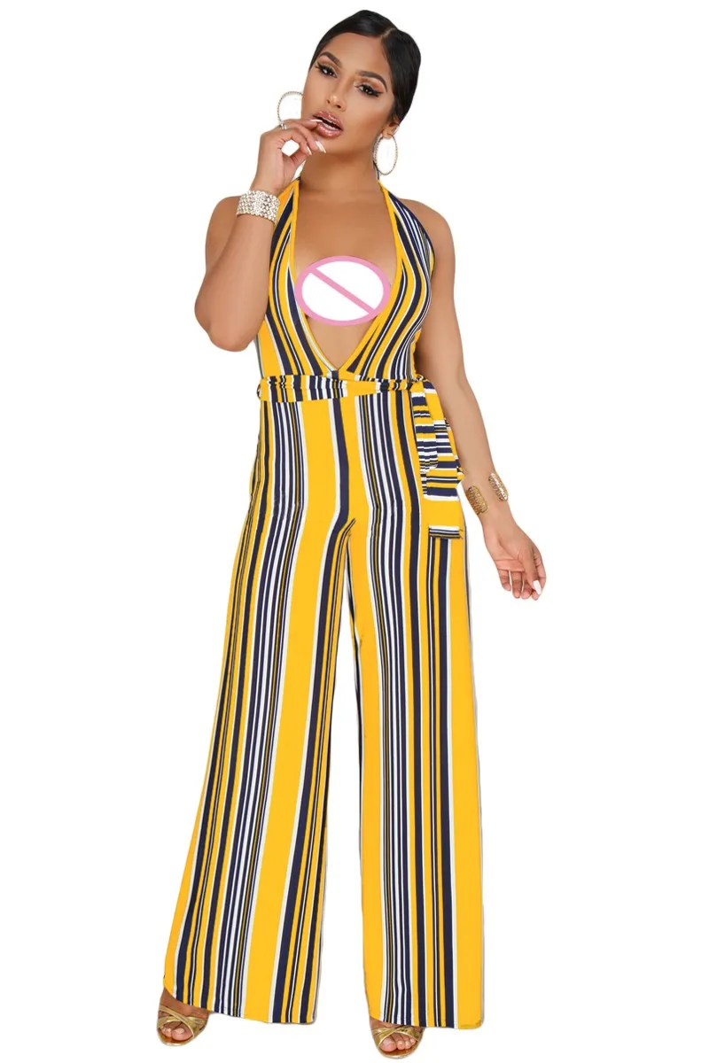 Navy-Red-Striped-Deep-V-Neck-Jumpsuit-LC64420-3-1_conew2
