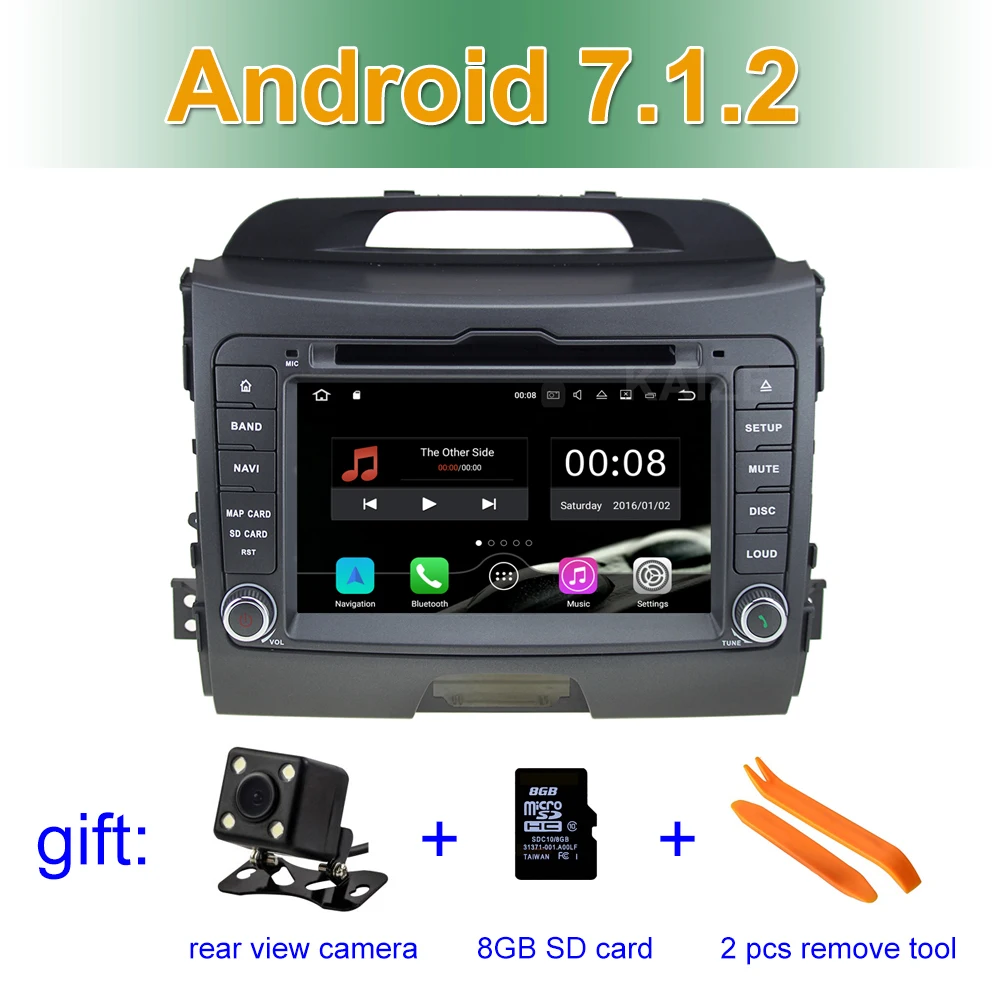 2 GB RAM Android 7 1 font b Car b font DVD Player for Kia Sportage