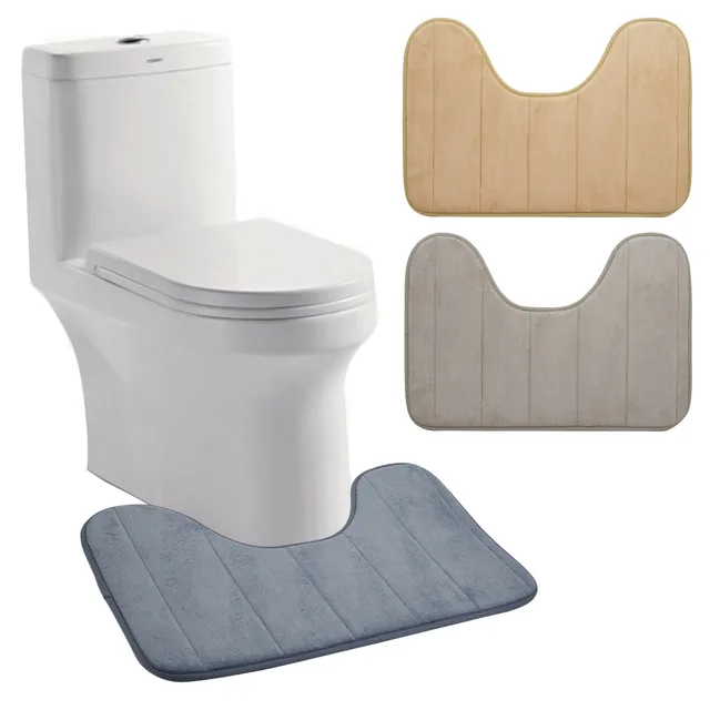 40 x 60cm U Shape Wide Style High Density Non slip Bathroom Toilet