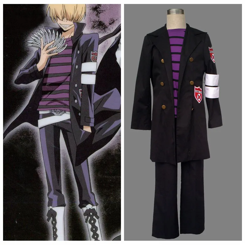 Spedizione Gratuita Katekyo Hitman Reborn Belphegor Anime Costumi Di Marca Cosplay Personalizza Per Adulti E Bambini Taglie Forti