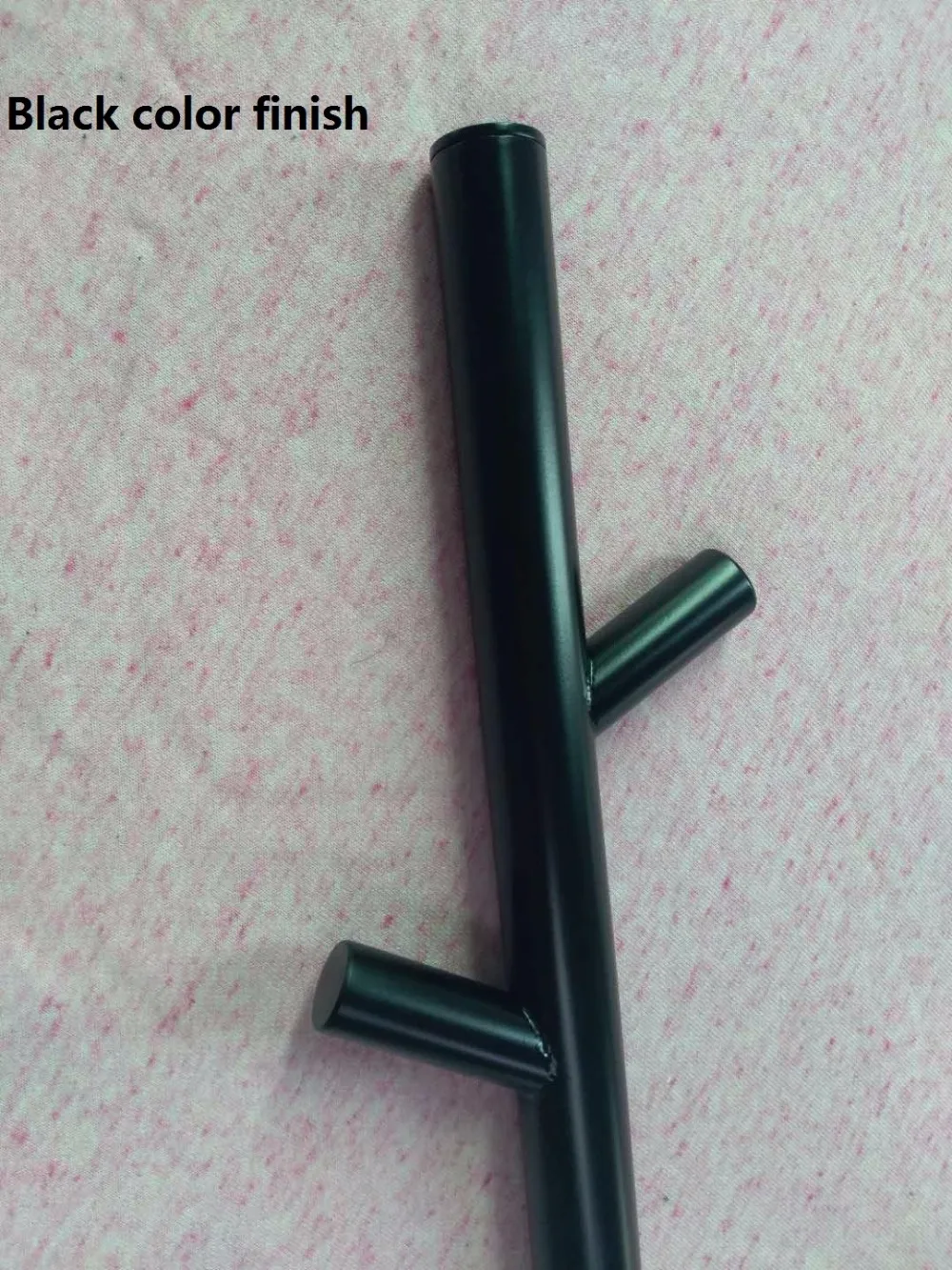 ARE Matt Black single bar Wall Mounted stainless