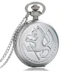 Artículo caliente Pocket-Watch Alchemist Steampunk Metal Pendant Clock Fob Polish Gifts Theme Quartz  16Wdkjz8