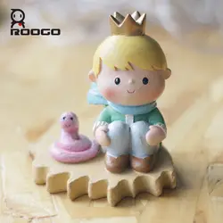 ROOGO мальчик статуи декоративные Мультфильм Сказка Маленький принц резиновая фигурка игрушечные лошадки аксессуары для дома День рождения