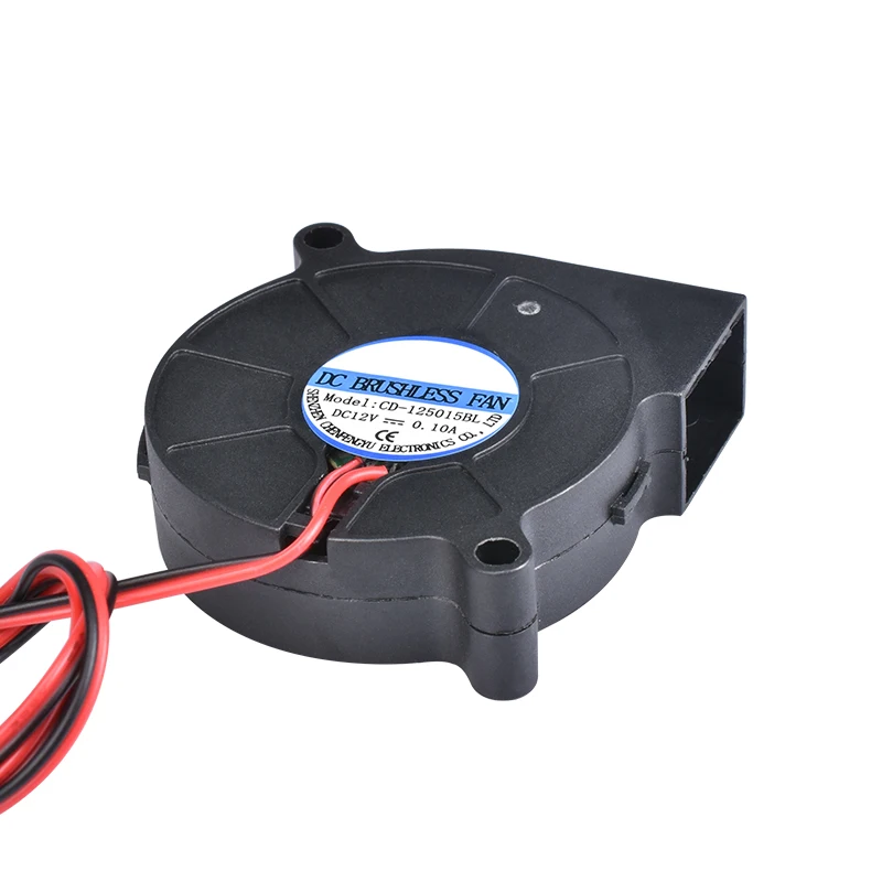 3D طابعة أجزاء 5015 مروحة نفخ 12 V 24 V 0.1A توربو التبريد مروحة 5 سنتيمتر 50x50x15 مللي متر 5015/4010/3010 5 V الأسود البلاستيك المشجعين ل الطارد 3D طابعة أجزاء 5015 مروحة نفخ 12 V 24 V 0.1A توربو التبريد مروحة 5 سنتيمتر 50x50x15 مللي متر 5015/4010/3010 5 V الأسود البلاستيك المشجعين ل الطارد