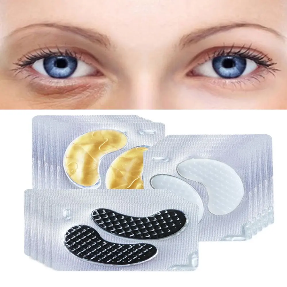

5 Pairs Anti Dark Circles Wrinkle Moisturizing Eye Patches Collagen Bamboo Charcoal Eye Mask Anti Puffiness Eye Mask Pad