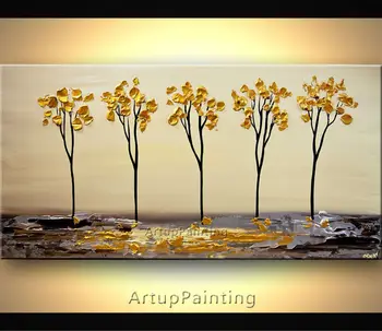 

Hand painted Canvas Oil painting Wall Pictures for Living room wall decor art canvas painting palette knife landscape 6