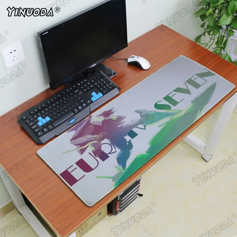 Yinuoda высококачественный резиновый коврик для клавиатуры Eureka SeveN игровой мыши