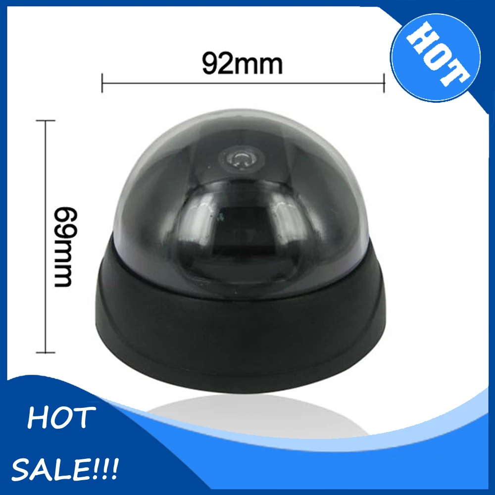 

7pcs/lot Small Dummy Fake Dome Security Camera with Red Activity LED Light Wholesale Drop shipping