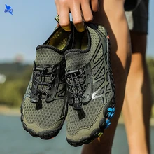 Уличная Мужская и женская обувь для плавания; прогулочная обувь; дышащая быстросохнущая пляжная обувь с пятью пальцами; сандалии