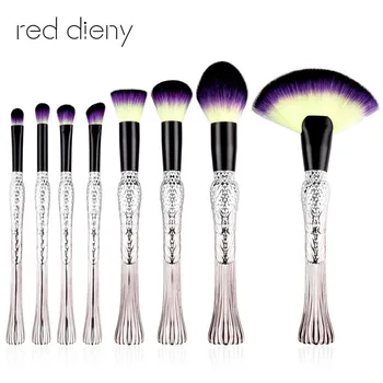 

8 pcs face Makeup Brushes Bird wing Handle Makeup Cosmetics Brushes Foundation Powder Eye Shadows Brush maquiagem pincel Tool