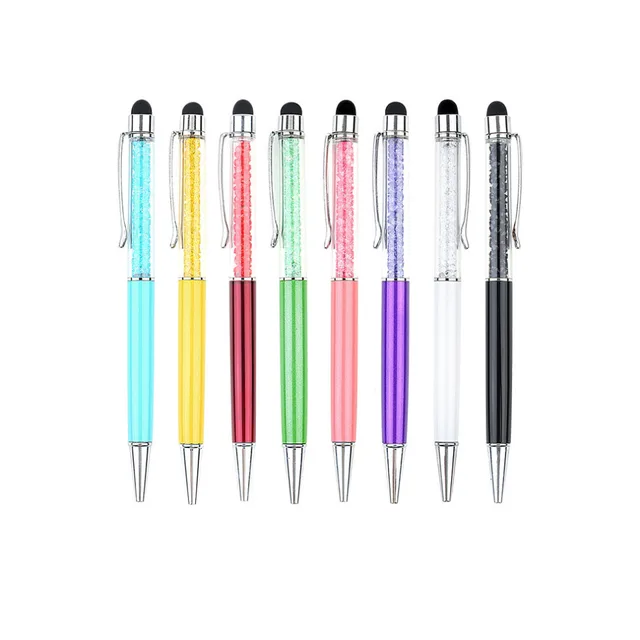 8 Cnady Colors Stylus Pen Crystal 2 in1 Touch Screen Stylus Ballpoint Pen For iPhone iPad Samsung Galaxy Tablet PC Phone 8 Cnady Colors Stylus Pen Crystal 2 in1 Touch Screen Stylus Ballpoint Pen For iPhone iPad Samsung Galaxy Tablet PC Phone