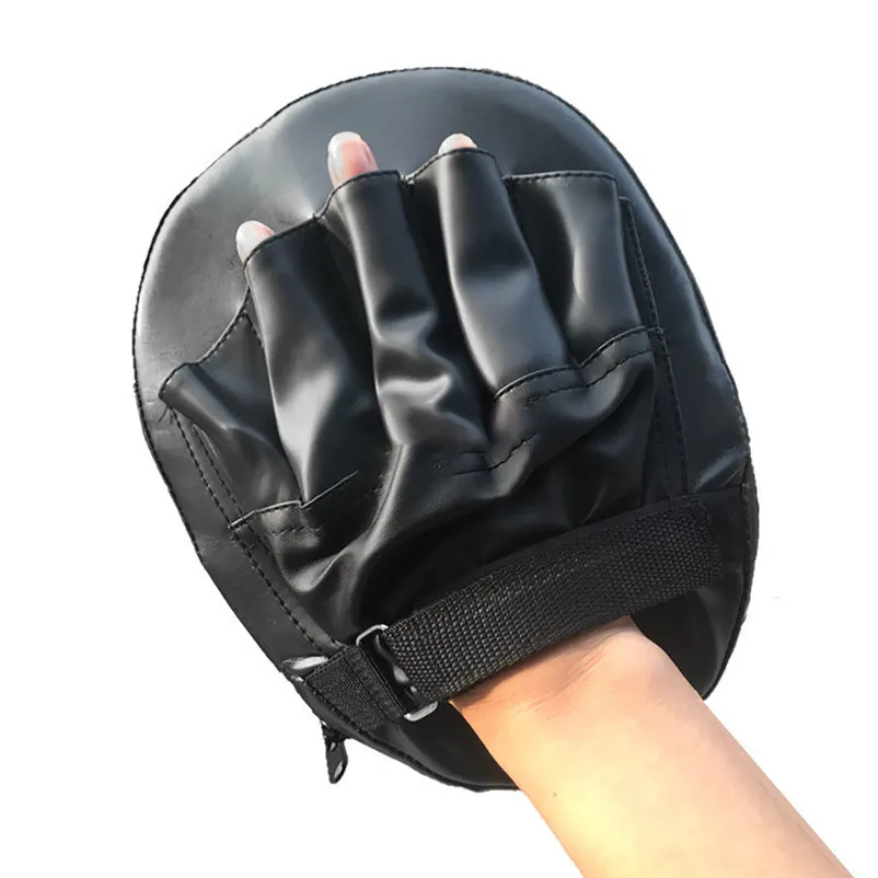 1pc New Boxing Mitt Training Hand Target MMA Focus Punch Pad Boxing Gloves Mitts Karate Muay Thai Kick Fighting #3n01 (5)