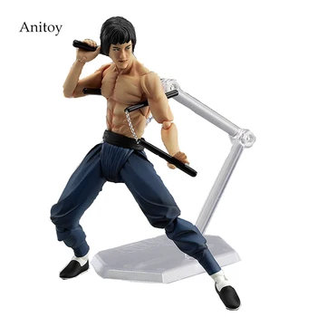 

Bruce Lee Figma 266 PVC Action Figure Collectible Model Toy 14cm KT1918