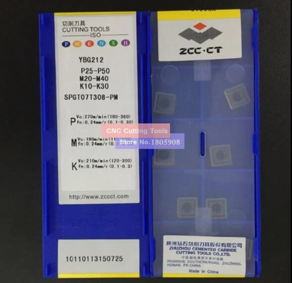 U drill insert Drilling CNC blade SPGT050204 SPGT060204 SPGT07T308 SPGT090408 SPGT110408 PM YBG212 Used for stainless steel heavy duty vise