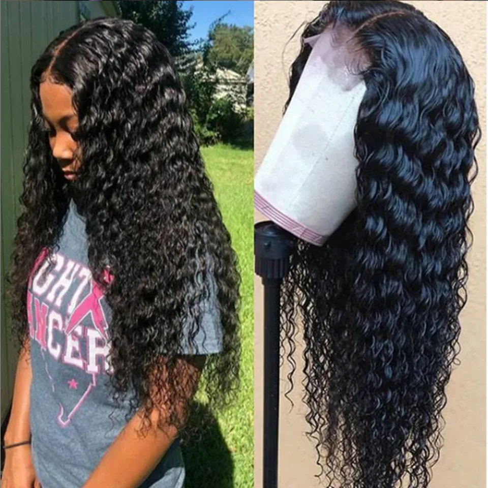 Hd Lace Front Human Hair Wigs With Baby Hair Brazilian Curly Lace