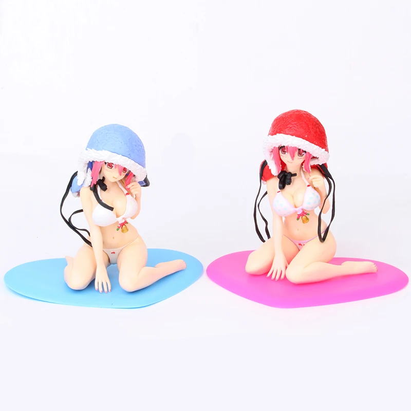 Super Sonico Drink Holder Red Bikini Ver Furyu Figure Figurine No Box