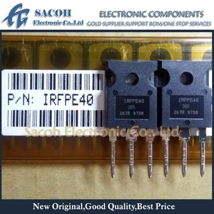 New Original 10PCS/Lot IRFPE40 IRFPE40PBF or IRFPF40 or IRFPG40 TO-247 5.4A 800V Power MOSFET Transistor